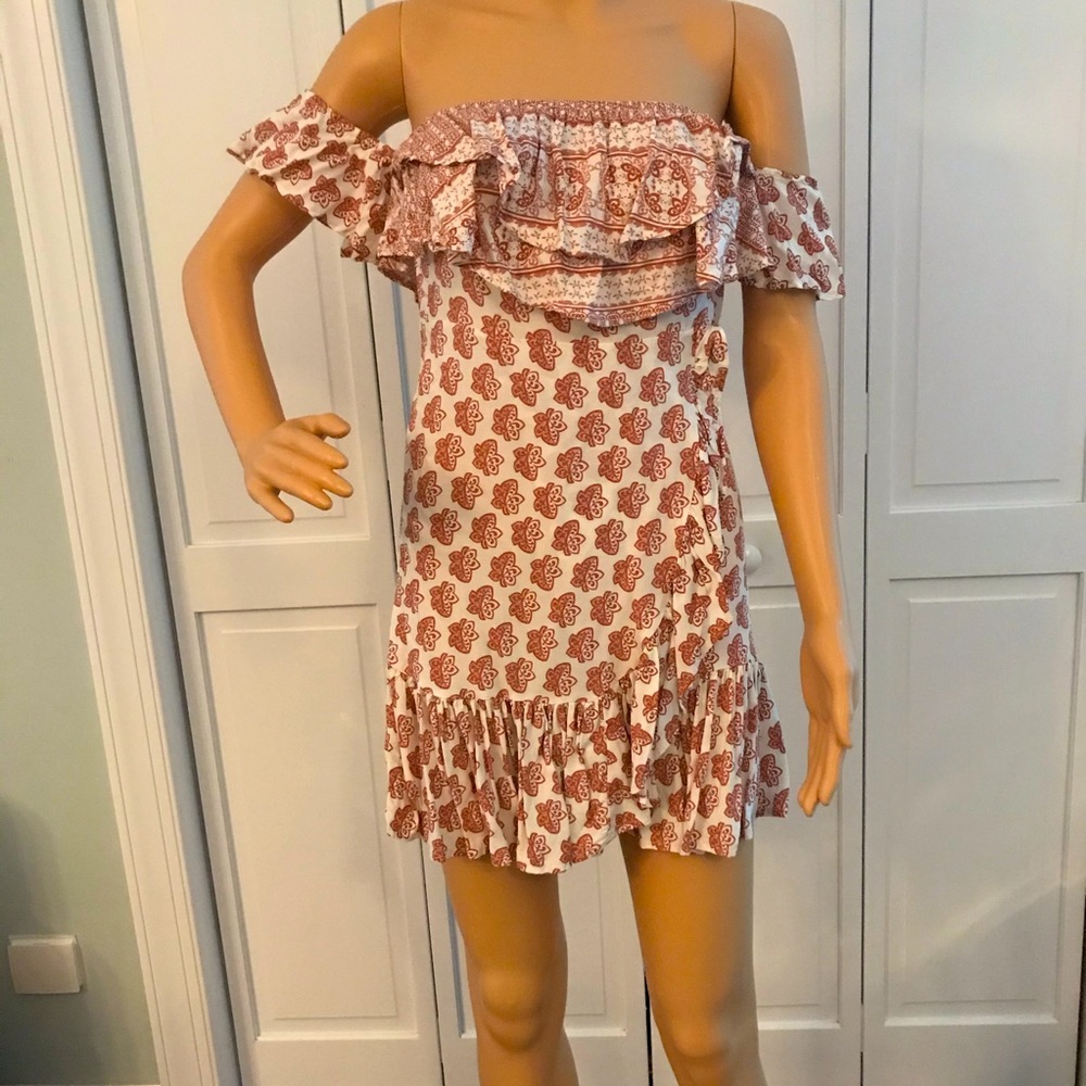 Cold shoulder dress